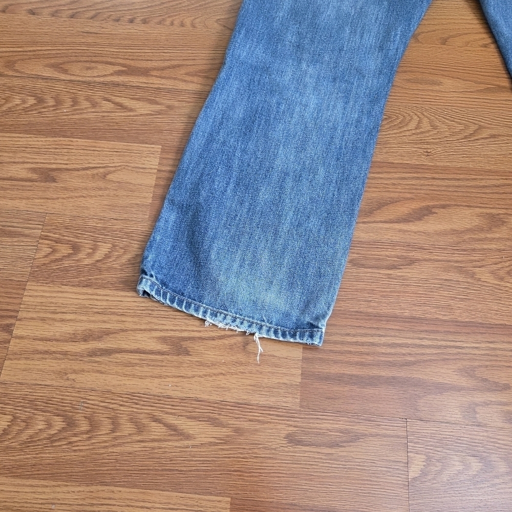 Guess Men's Del Mar Fit Slim Straight Jeans 36x28 Light Wash Blue Denim Classic - Picture 15 of 16